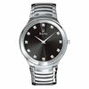 Thumbnail Image 0 of Men's Bulova Diamond Accent Watch with Black Dial (Model: 96D10)