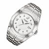 Thumbnail Image 0 of Men's Caravelle Stainless Steel Bracelet Watch with Diamond Markers (Model: 43D005)