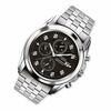 Thumbnail Image 0 of Men's Caravelle Chronograph Stainless Steel Bracelet Watch with Diamond Markers (Model: 43D006)