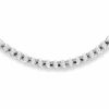 Men's 180 Gauge Sterling Silver Curb Chain Necklace - 20"