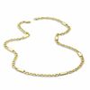 Thumbnail Image 1 of Men's 5.75mm Mariner Bar Chain Necklace in 10K Gold - 22"