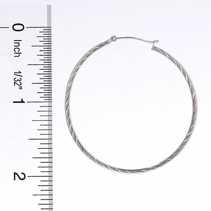 Vera Wang Men 6.0mm Onyx Sandblast Stud Earrings in Sterling Silver and  Black Ruthenium