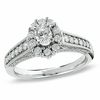 Thumbnail Image 0 of 1.00 CT. T.W. Certified Oval Diamond Solitaire Engagement Ring in 14K White Gold