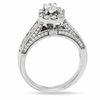 1.00 CT. T.W. Certified Oval Diamond Solitaire Engagement Ring in 14K White Gold