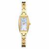 Thumbnail Image 0 of Ladies' Bulova Gold-Tone Watch with Rectangular Mother-of-Pearl Dial (Model: 97L001)
