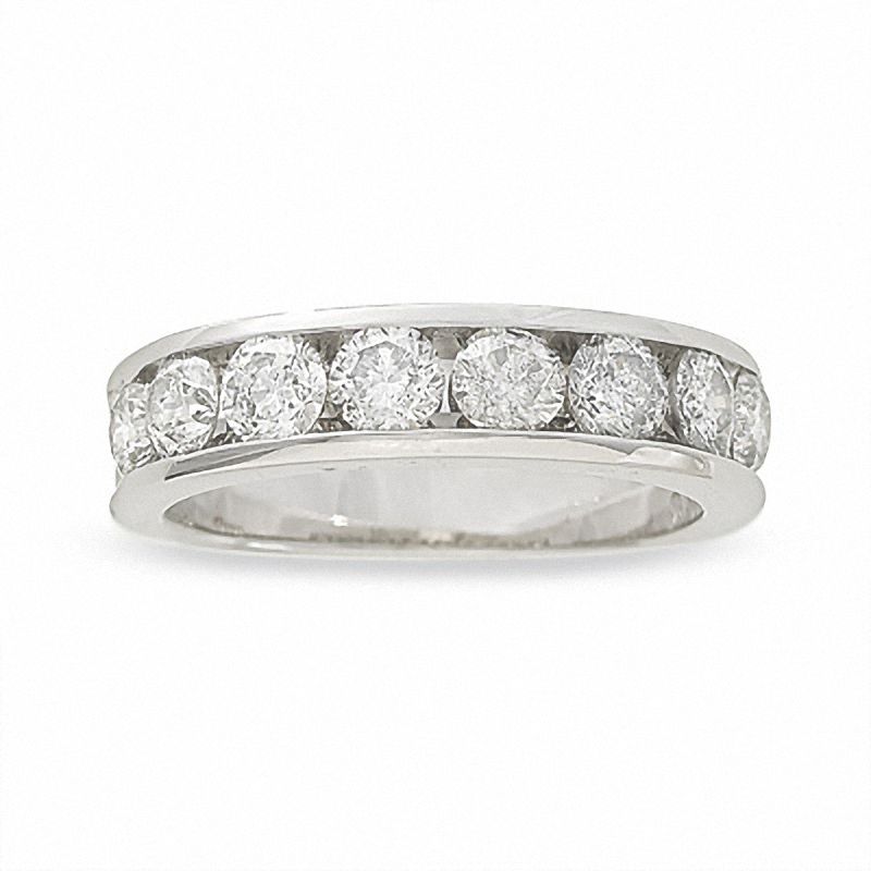 1.50 CT. T.W. Diamond Channel Band in 14K Gold|Peoples Jewellers