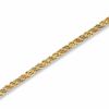 Thumbnail Image 0 of Rope Chain Bracelet in 14K Tri-Tone Gold - 7.5"