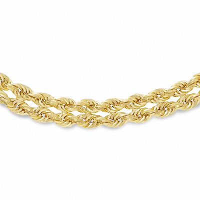 Rope Necklace in 14K Gold - 17"