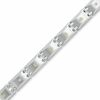 Thumbnail Image 0 of Men's 0.23 CT. T.W. Diamond Bracelet in Stainless Steel and 14K Gold - 8.5"
