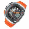 Thumbnail Image 0 of Men's Citizen Eco-Drive® Stainless Steel Diver's Watch with Ceramic Bezel and Orange Strap (Model: JV0030-19F)