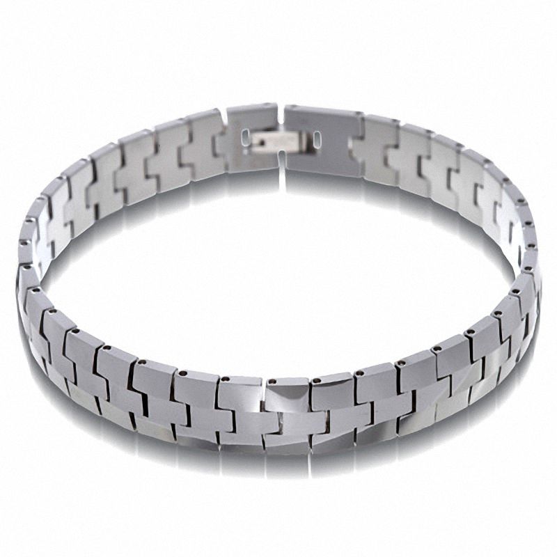 Men's Tungsten Link Bracelet - 8.25"|Peoples Jewellers