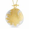 Thumbnail Image 1 of Heather Benjamin Large Disc Pendant in 22K Gold Vermeil