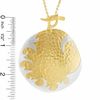 Thumbnail Image 2 of Heather Benjamin Large Disc Pendant in 22K Gold Vermeil