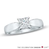 Thumbnail Image 0 of Celebration Canadian Lux® 0.50 CT. Princess-Cut Certified Diamond Solitaire Engagement Ring in 18K White Gold (I/SI2)