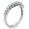 Thumbnail Image 1 of 0.50 CT. T.W. Diamond Contour Wedding Band in 14K White Gold