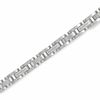 Thumbnail Image 0 of Men's 0.36 CT. T.W. Diamond Stainless Steel Link Bracelet