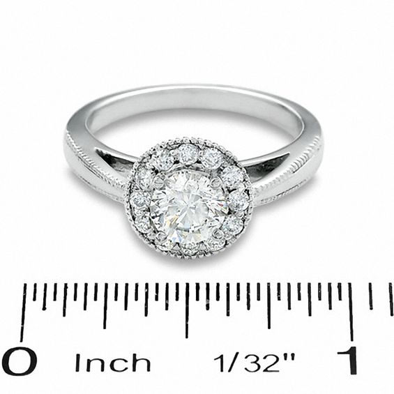 1.25 CT. T.W. Certified Diamond Engagement Ring in 14K White Gold