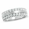 Thumbnail Image 0 of 1.00 CT. T.W. Diamond Two Row Band in 14K White Gold