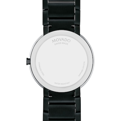 Men's Movado Sapphire™ Black PVD Watch (Model: 0607179)