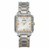 Ladies' Bulova Sport Two-Tone Diamond Accent Watch with Mother-of-Pearl Dial (Model: 98R112)