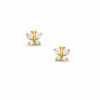 Thumbnail Image 0 of Child's Cubic Zirconia Butterfly Earrings 14K Gold