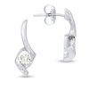 Thumbnail Image 1 of Sirena™ 0.50 CT. T.W. Diamond Solitaire Stud Earrings in 14K White Gold