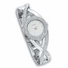 Thumbnail Image 0 of Ladies' DKNY Crystal Accent Watch with Silver Dial (Model: NY4716)