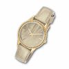 Thumbnail Image 0 of Ladies' DKNY Gold Dial Watch with Gold Leather Strap (Model: NY4759)