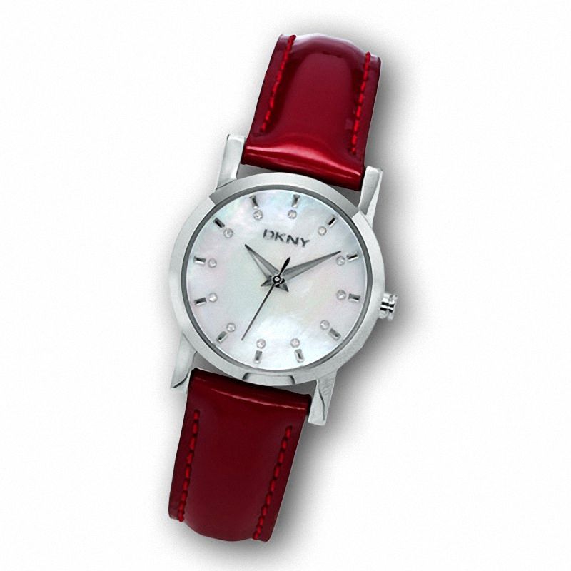 Ladies' DKNY Strap Watch with White Dial (Model: NY4764)|Peoples Jewellers