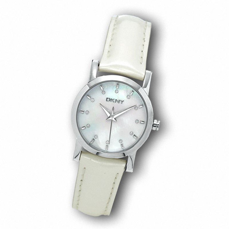 Ladies' DKNY Strap Watch with White Dial (Model: NY4766)