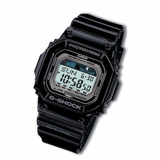 Men's Casio Digital G-Lide Surfing Grey and Black G-Shock Watch (Model: GLX5600-1)