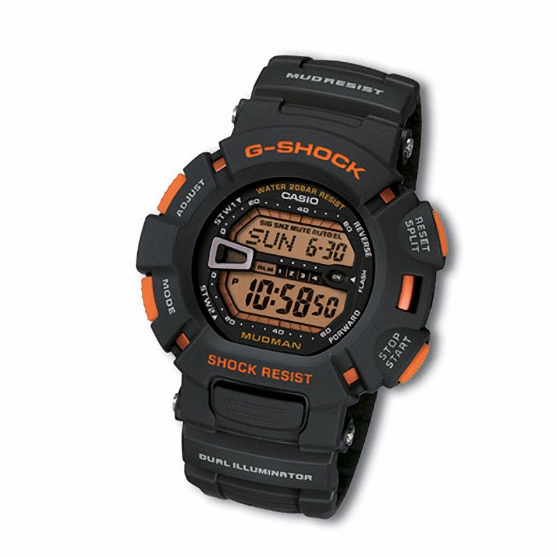 Gshock best sale orange black