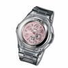 Thumbnail Image 0 of Ladies' Casio Pink Dial Baby-G Watch (Model: BGA-100-8B)