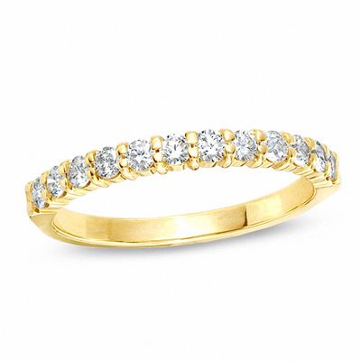 Ladies' 0.50 CT. T.W. Diamond Wedding Band in 14K Gold