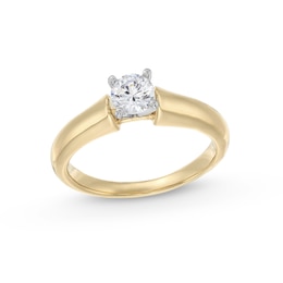 0.50 CT. Canadian Certified Diamond Solitaire Engagement Ring in 14K Gold (I/I1)
