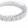 Thumbnail Image 1 of Celebration Canadian Lux® 1.00 CT. T.W. Certified Diamond Wedding Band in 18K White Gold (I/SI2)