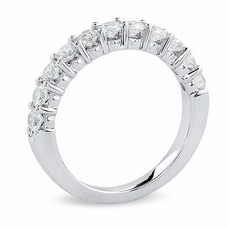 Celebration Canadian Lux® 1.00 CT. T.W. Certified Diamond Wedding Band in 18K White Gold (I/SI2)