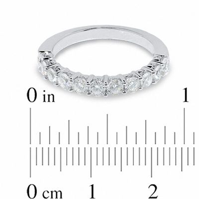 Celebration Canadian Lux® 1.00 CT. T.W. Certified Diamond Wedding Band in 18K White Gold (I/SI2)