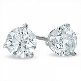 Zales diamond earrings on sale gold