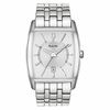 Thumbnail Image 0 of Men's Bulova Watch with Tonneau Silver-Tone Dial (Model: 96B121)