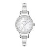 Thumbnail Image 0 of Ladies' Bulova Crystal Bangle Watch with Mother-of-Pearl Dial (Model: 96L128)