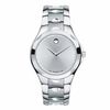 Thumbnail Image 0 of Men's Movado Luno Watch with Silver Dial (Model: 0606379)