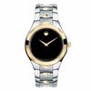 Thumbnail Image 0 of Men's Movado Luno Two-Tone Stainless Steel Watch with Black Dial (Model: 0606381)