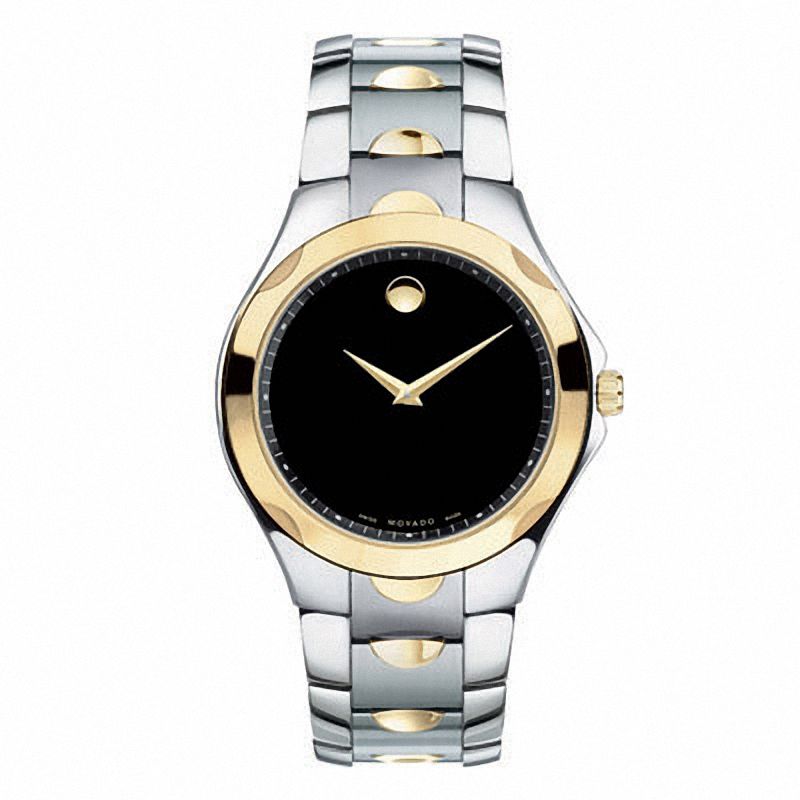 Movado luno 2025 two tone