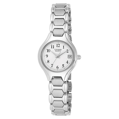 Ladies' Citizen Quartz Watch with White Dial (Model: EU2250-51A)