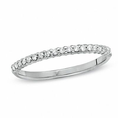 0.15 CT. T.W. Diamond Band in 10K Gold