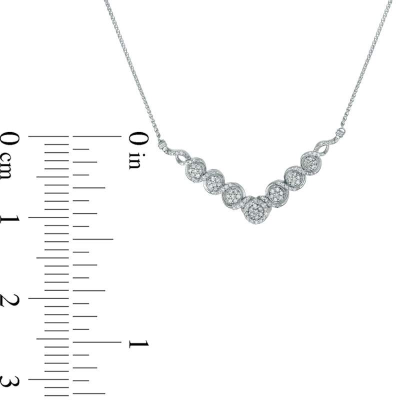 Main Image 2 of Men's 150 Gauge Curb Chain Necklace in 10K White Gold - 22&quot;