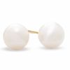 Thumbnail Image 0 of Honora 7.0-7.5mm Freshwater Cultured Pearl Stud Earrings in 14K Gold