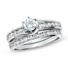 Thumbnail Image 1 of 1.00 CT. T.W. Diamond Bridal Set in 14K White Gold