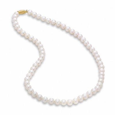 Honora 6.0-7.0mm Freshwater Cultured Pearl Strand-16"